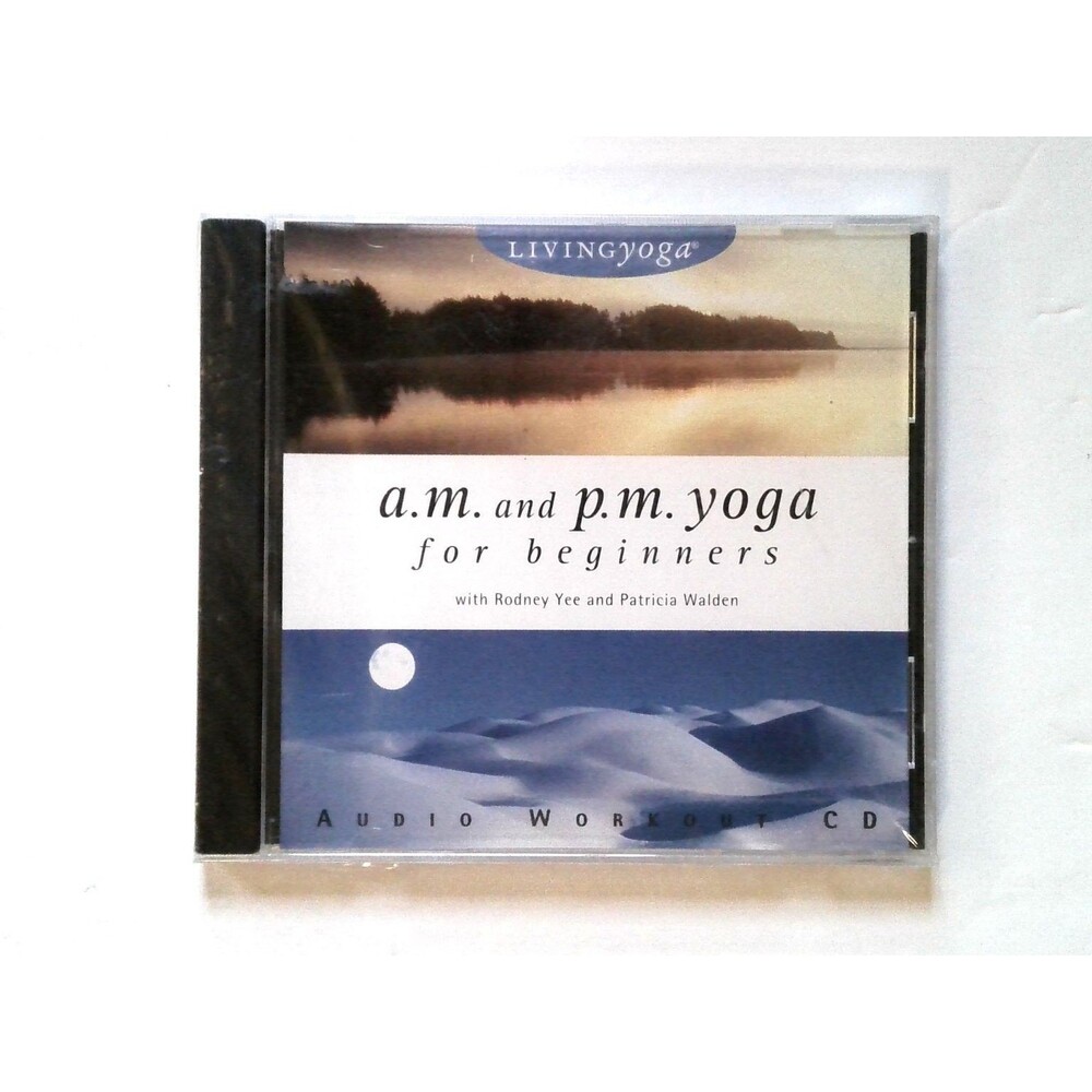 Rodney Yee Patricia Walden - A.M. P.M. Yoga CD 1998 Fitness LIVINGarts SEALED